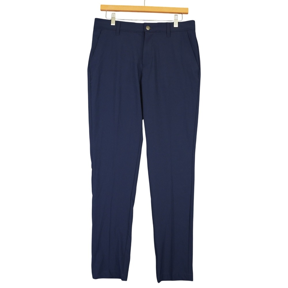 NEW Adidas Tapered Golf Pant Men 30x30 (Fit 32x30) Navy Blue Performance Trouser